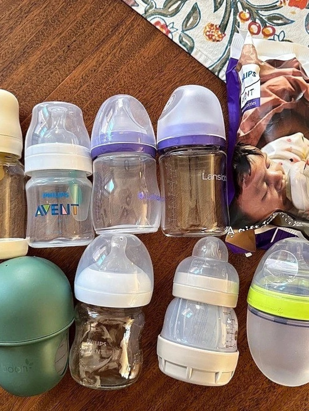 Babylist Bottle Sampler Bundle | 9 New Glass, Plastic & Silicone Bottles